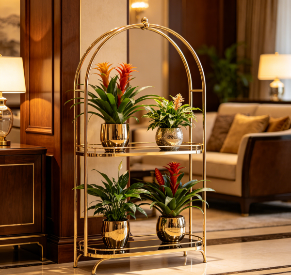 Arched Decorative Plant Stand